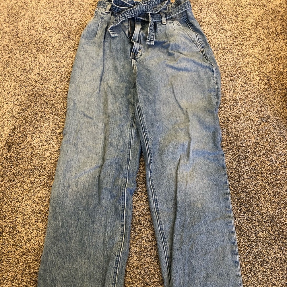 High Waisted Mom Jeans